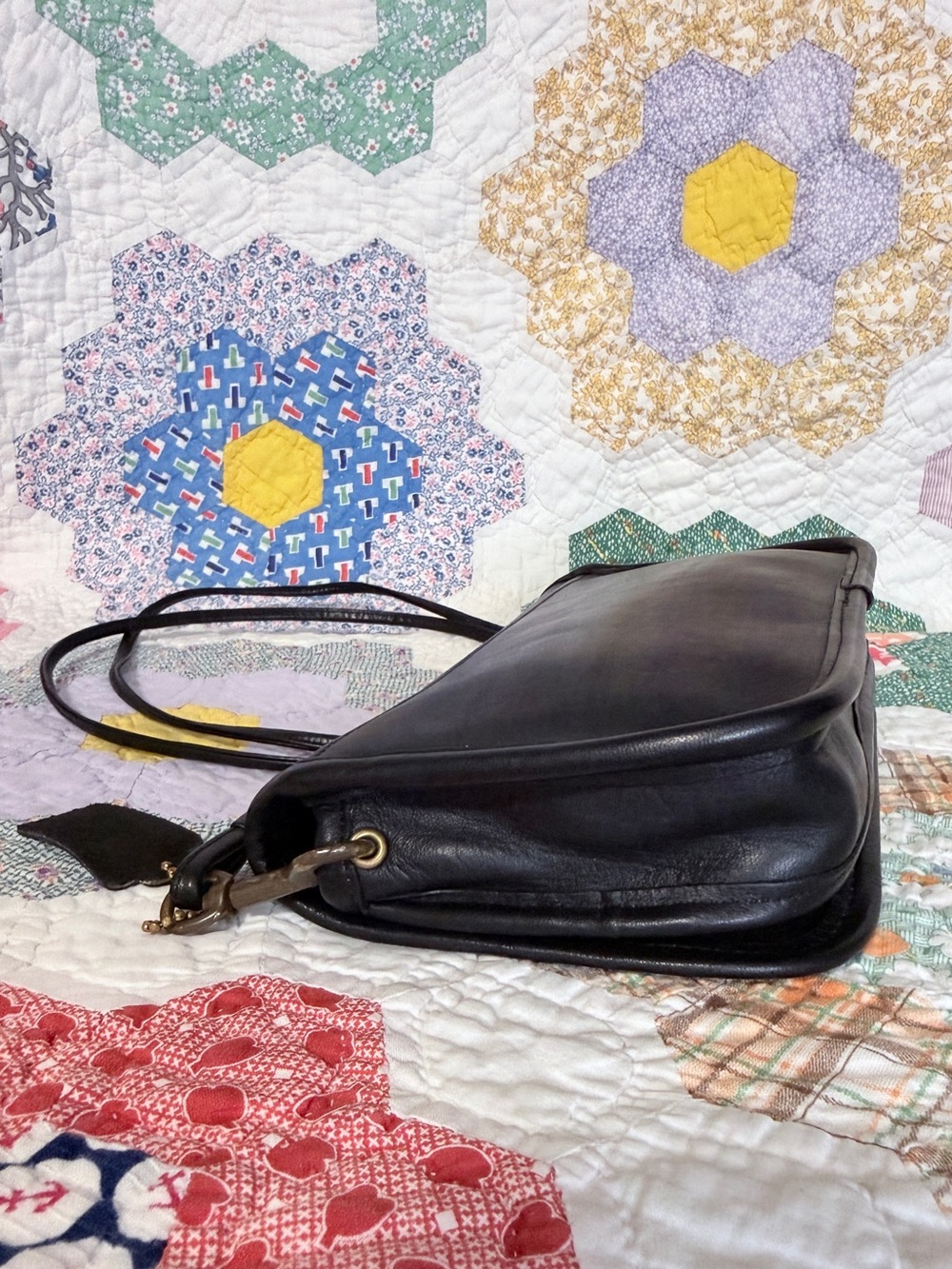 Vintage 70s Coach NYC Bag - Mini Clutch 9375 - Picture 5 of 15
